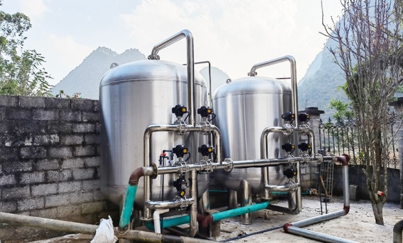貴州貴定縣半坡50噸地下水凈化設備