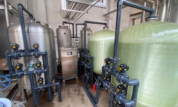 貴州某纖維板工廠鍋爐25噸凈化軟化設備