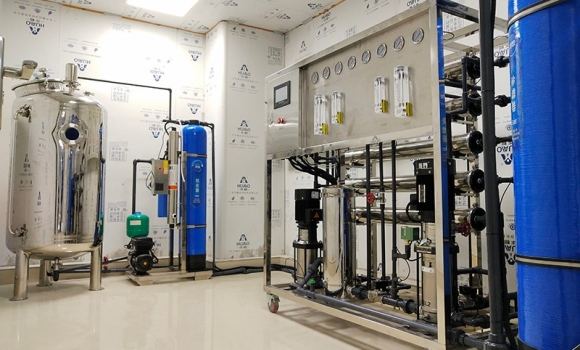 貴州魯貢鎮(zhèn)某醫(yī)院0.5T雙級反滲透凈水設(shè)備